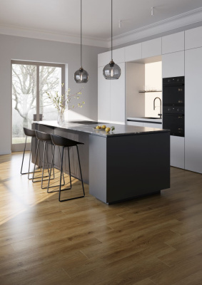 Кварцевый ламинат Home Expert Прайм 86408-228 Дуб Селенит